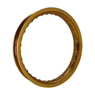 Ouro Última Anodização Retro 14x1.40 Rodas de Motocicleta