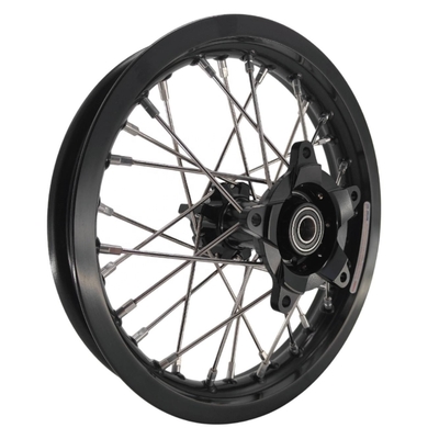 Perfeito substituto Pitbike Kid's Wheels Set para KTM 65 SX 2002-2024 Prata Preto