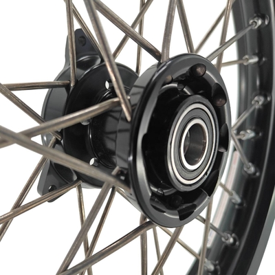 Perfeito substituto Pitbike Kid's Wheels Set para KTM 65 SX 2002-2024 Prata Preto