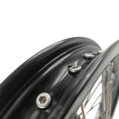 Perfeito substituto Pitbike Kid's Wheels Set para KTM 65 SX 2002-2024 Prata Preto