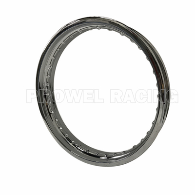 Rodas de aço para motocicletas 2.15x18 Rodas de aço cromado