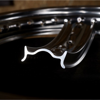 Lustrado 21&quot; 36HOLES 40HOLES estilo Akront Valanced Alloy motocicletas rodas com amostra