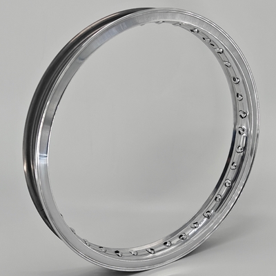 H 1.85-19&quot; 36HOLES 40HOLES estilo Akront Valanced Alumínio motociclo rodas de cor polida
