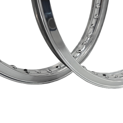 Substitua/repara 21&quot; 36HOLES 40HOLES estilo Akront Valanced Alloy Motorcycle Rims Design