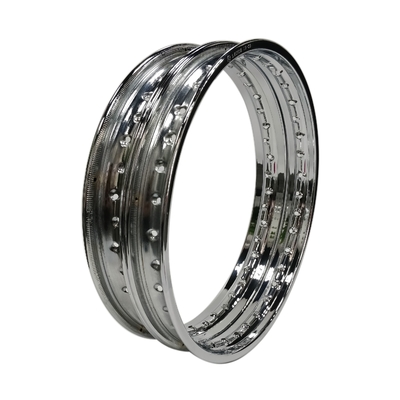 WM 1,85-18 &quot; 36 buracos de polegadas motocicleta roda de aço cromo