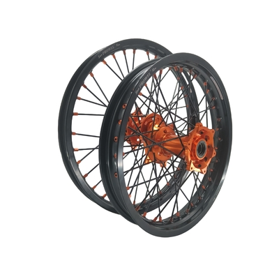 Logotipo personalizado WM 18 polegadas Super Motorcycle Wheel Set para substituição / reparo finalidade