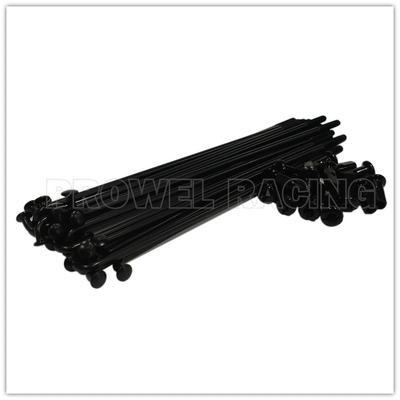 Lançamento Rainbow Color Carbon Steel Spokes e Nipples para Motocicletas 8G 9G 10G