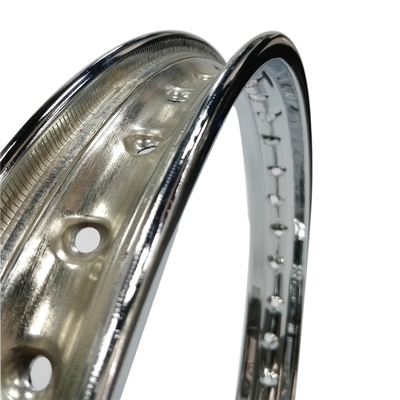 Chopper Bobber Motorcycle 2,15-18 &quot;36 buracos de aço roda dianteira aro aro 40 buracos de aro de cromo