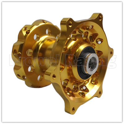 Motocicleta CNC Rodas traseiras dianteiras Hubs kits em prata para RMZ 250 07-18 RMZ 450 05-18