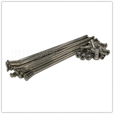 Fitas e mamilos de latão revestido de preto para 8G 9G 10G Kit de Fitas de aço carbono para motocicletas