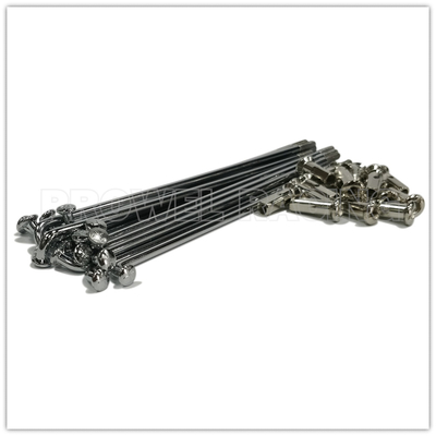 Fitas e mamilos de latão revestido de preto para 8G 9G 10G Kit de Fitas de aço carbono para motocicletas