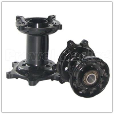Motocicleta CNC Rodas traseiras dianteiras Hubs kits em prata para RMZ 250 07-18 RMZ 450 05-18