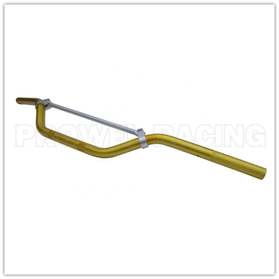 Barra de manuseio de alumínio de cor prateada para bicicleta de terra ATV Quad Cross Bar Instalação fácil