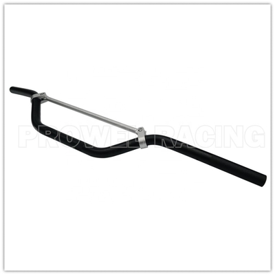 Barra de manuseio de alumínio de cor prateada para bicicleta de terra ATV Quad Cross Bar Instalação fácil