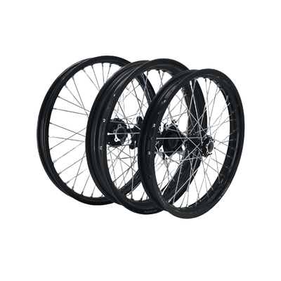 10 12 14 16 17 18 19 21 Rodas de motocicleta de 23 polegadas com anodização e logotipo personalizado
