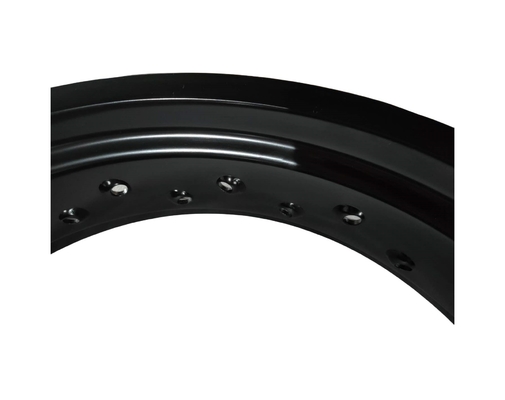Rodas de motocicletas off-road cor anodizada e prata preta para o desempenho máximo