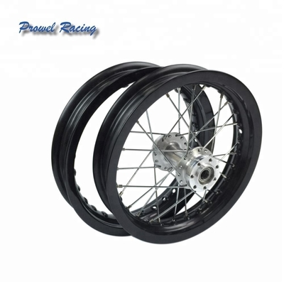 Alumínio 6061 T6 Pit Bike Wheel Set 1.60x12 para uma experiência de condução superior