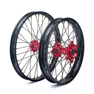 Conjunto de rodas CRF para CRF250R 2014-2022 e CRF450R 2013-22 com raios de aço inoxidável 304