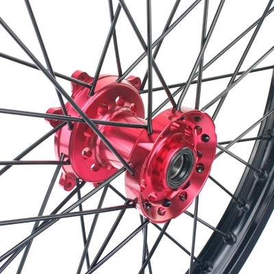 Conjunto de rodas CRF para CRF250R 2014-2022 e CRF450R 2013-22 com raios de aço inoxidável 304