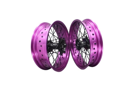 17" Alumínio 7S-T6 rodas de motocicleta cores personalizáveis