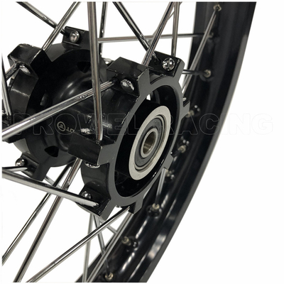 Alumínio 6061 T6 Pit Bike Roda completa Ideal para substituição / reparo em corridas de crianças