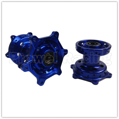 2006-2009 Yamaha YZ250F YZ450F Blue Hubs Frente 21&quot; traseira 19&quot; rodas completas conjunto de jantes
