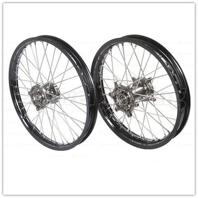 1.60-21 &quot;e 2.15-19&quot; Rear Rim Custom Made Aluminium Alloy Spoked Wheels para CRF 125