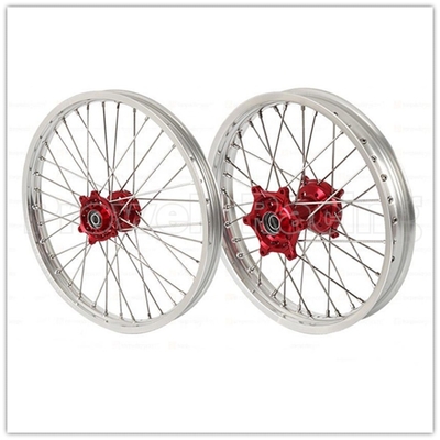 1.60-21 &quot;e 2.15-19&quot; Rear Rim Custom Made Aluminium Alloy Spoked Wheels para CRF 125