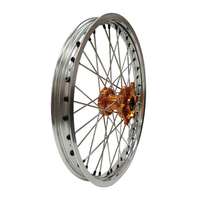 1.60-21 &quot;e 2.15-19&quot; Rear Rim Custom Made Aluminium Alloy Spoked Wheels para CRF 125