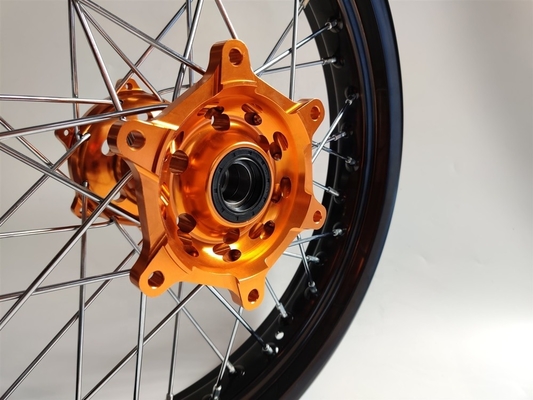 2.50-17 e 3.00x17 polegadas de motocicleta de liga de espadas para SX250 Design personalizado