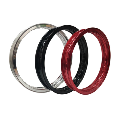 Bicicletas Vintage Vermelho 1,85-18&quot; estilo Akront Valanced Alumínio Motocicletas Helmas 6061 Material