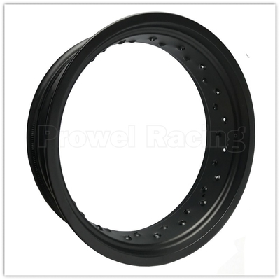 BLACK 7116 T6 MT 3.50 X 17&quot; Supermoto Alloy Wheel Rims Melhorar o Desempenho do seu CRF