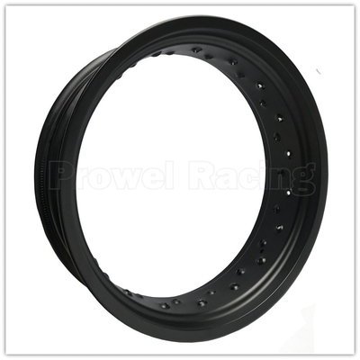 BLACK 7116 T6 MT 3.50 X 17&quot; Supermoto Alloy Wheel Rims Melhorar o Desempenho do seu CRF