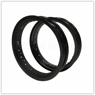 MT 3,0 x 17 Anodizado 40 buracos Dirt Bike Supermoto Spoke Alloy Rodas de motocicletas