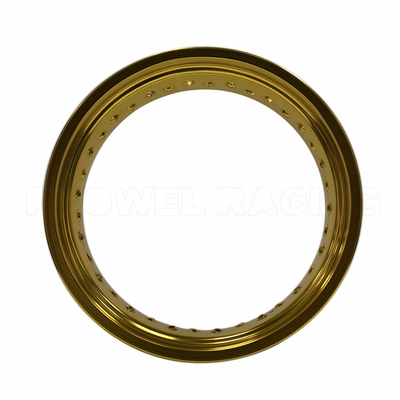 7116 T6 17 polegadas Supermoto Spoked Alumínio Alumínio Roda de liga de rodas com pintura de longa duração