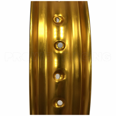 7116 T6 17 polegadas Supermoto Spoked Alumínio Alumínio Roda de liga de rodas com pintura de longa duração