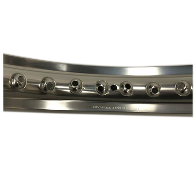 PARTES DE MOTORCÍCLES Eletroplatagem WM 2.15X17 Rodas de alumínio de motocicletas para CRF450