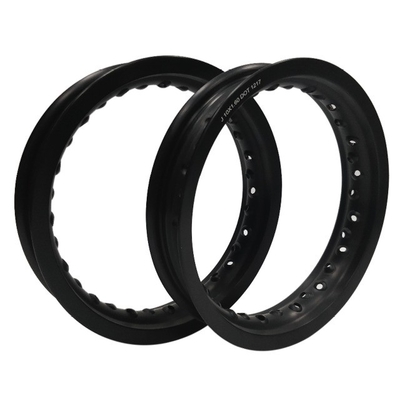 10&quot; 12&quot; 14&quot; rodas de motocicleta de liga leve em preto brilhante para motocicletas para crianças