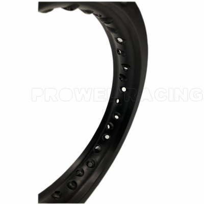 10&quot; 12&quot; 14&quot; rodas de motocicleta de liga leve em preto brilhante para motocicletas para crianças