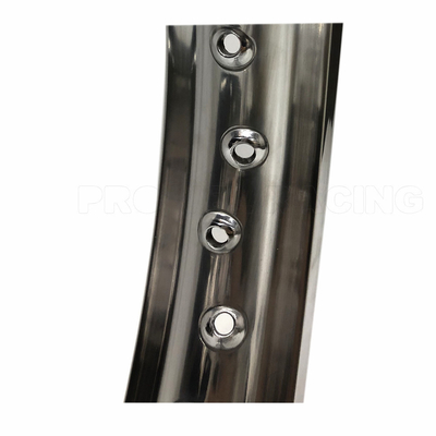 CRF 450 2.15x18 Cinturões de motocicleta de prata feitos de liga de alumínio com pintura