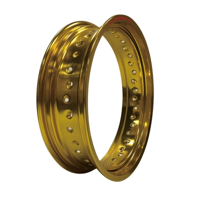 Precisamente fabricado Vermelho 3,50 x 17 polegadas Supermoto roda para CRF 450