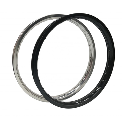 BLACK 18 19 21 polegadas rodas de motocicleta para corridas personalizadas para substituição / reparo