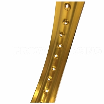 MX BLACK 18 X 2.15 36H Roda traseira para CRF125 acabado de polir e anodizar