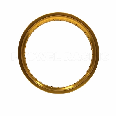 MX BLACK 18 X 2.15 36H Roda traseira para CRF125 acabado de polir e anodizar