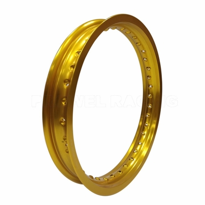 MX BLACK 18 X 2.15 36H Roda traseira para CRF125 acabado de polir e anodizar