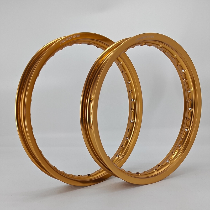 1.60-12 1.40-14 1.60-14 As rodas de ouro para Honda Mini Dirt Bikes atualizar a sua bicicleta hoje