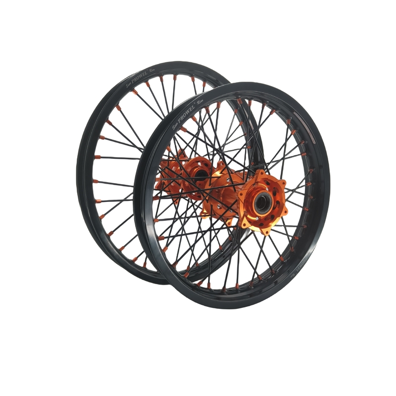 Anodizador de 18 polegadas de alumínio negro de liga de motocicletas