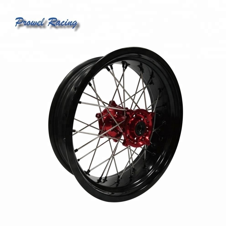 Alumínio 6061 T6 Motociclo Motocross Supermoto Alumínio Roda Fenda tamanho 5.0x17 para o seu