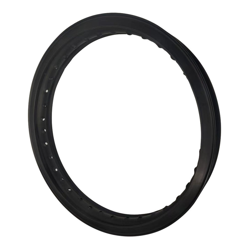 Rodas de motocicletas off-road cor anodizada e prata preta para o desempenho máximo