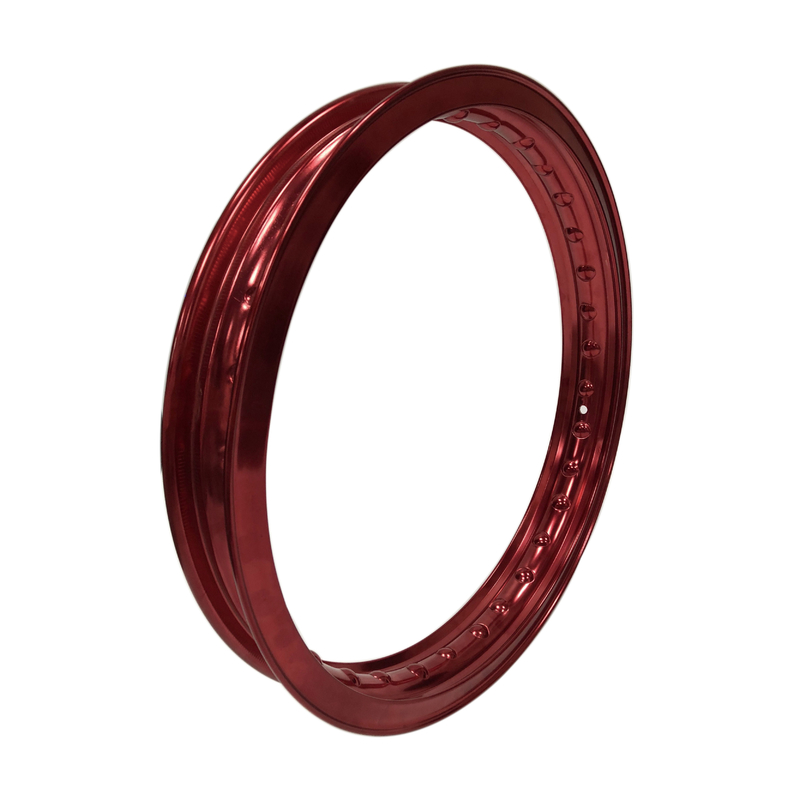 Bicicletas Vintage Vermelho 1,85-18&quot; estilo Akront Valanced Alumínio Motocicletas Helmas 6061 Material